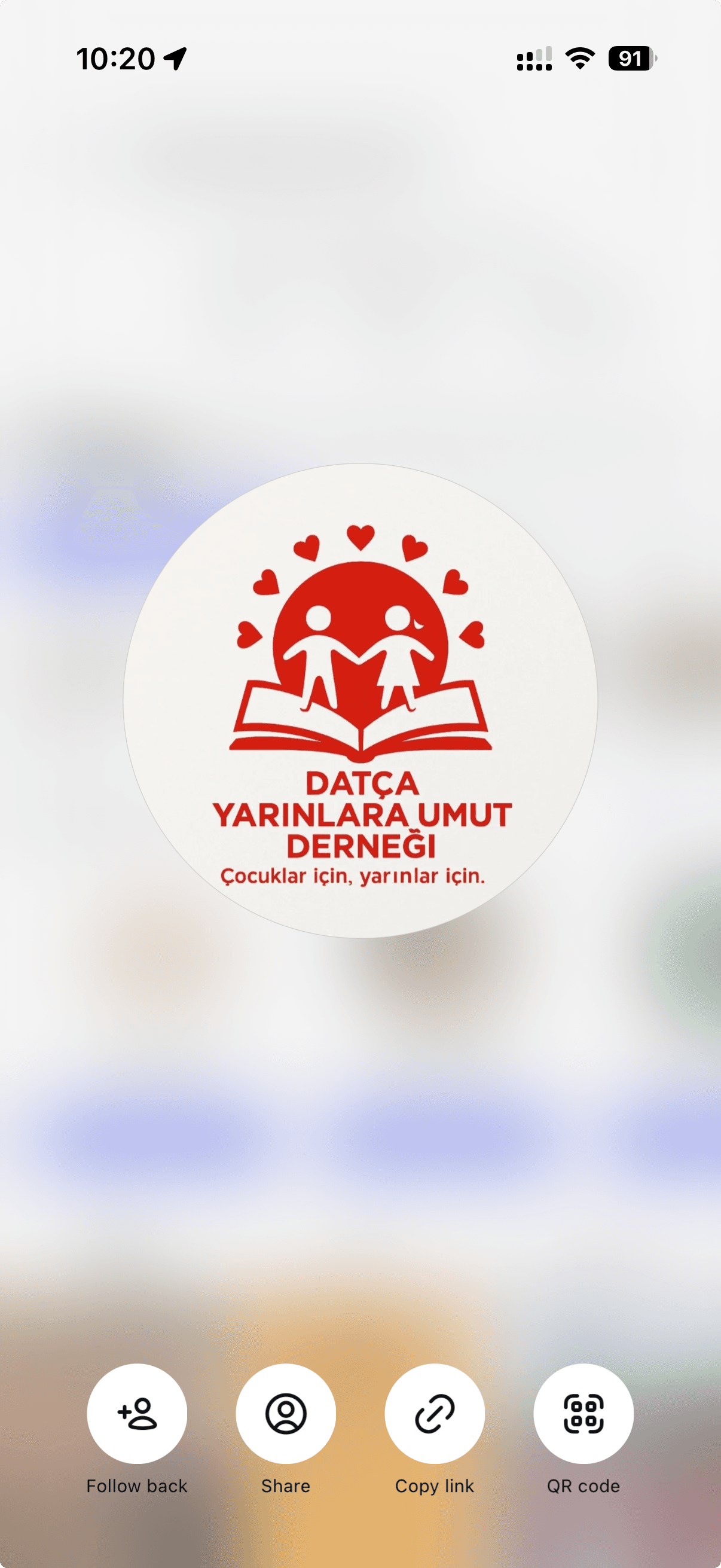 Datça Yarınlara Umut Derneği logosu